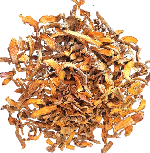 Curcuma entier seché